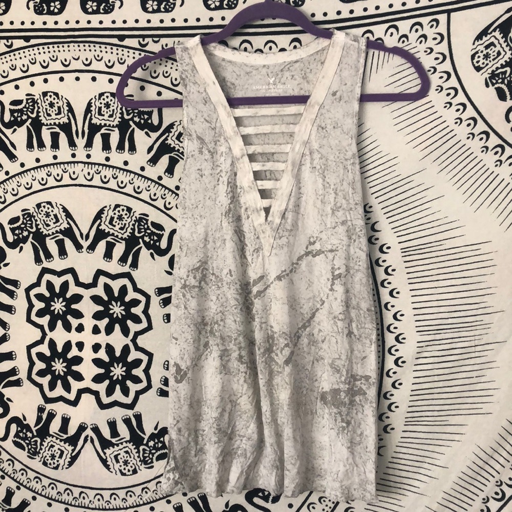 V neck tank top